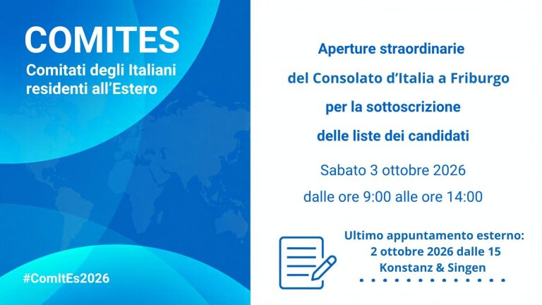 apertura straordinaria 3 ottobre